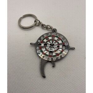 Dartboard Keychain Metal Bottle Opener Dart Tool NEW! Bar Gift by Cyee Life